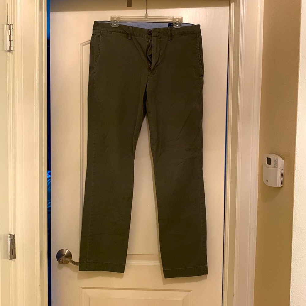 Men’s Polo Ralph Lauren 34/34 Green Chinos